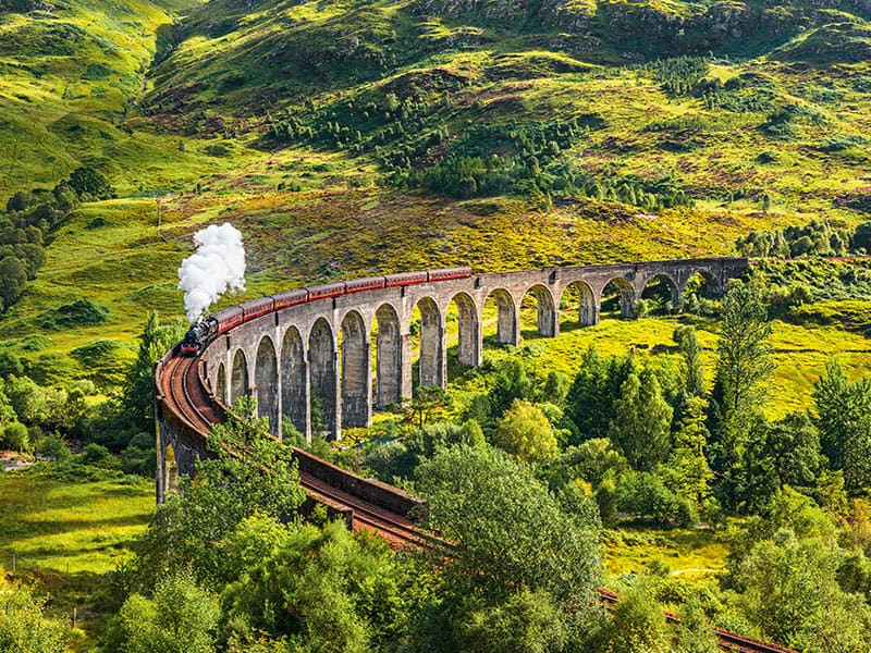 In Schottland mit Volldampf voran 6