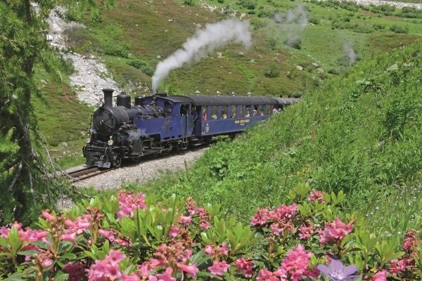 Légendaire train à vapeur de la Furka 14