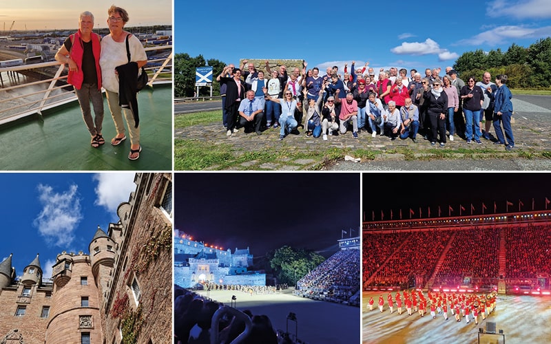 Auf grosser Schottland Tour zum Military Tattoo mit Beatrice Greve 6