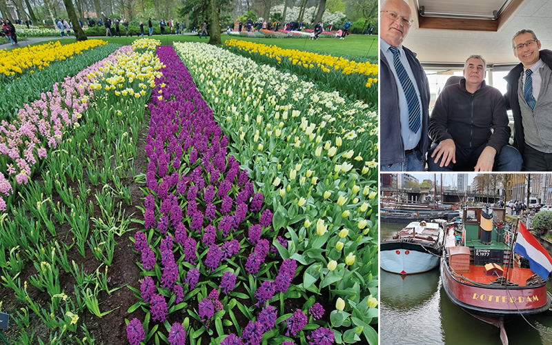 Osterflussfahrt, zur Tulpenblüte nach Holland mit Gisela Jähn 5