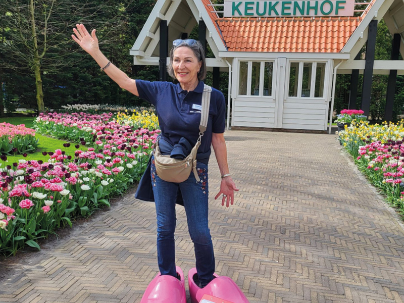 Tulpenblüte nach Holland mit Edith Rüsi 2