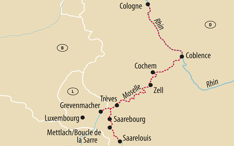 Magie de l'automne sur la Moselle & la Sarre 3