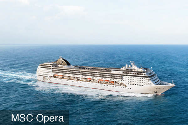 Kreuzfahrt Teneriffa - Venedig MSC Opera 8