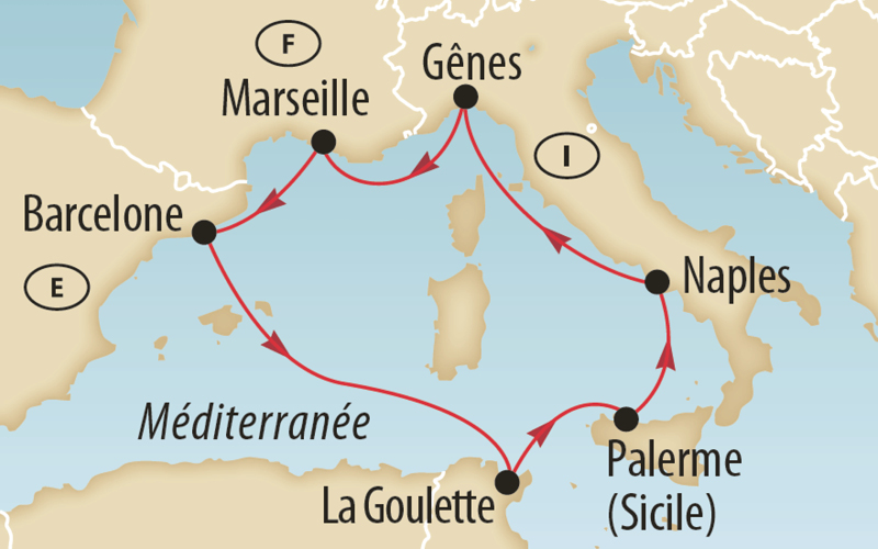 Croisière de fêtes MSC Fantasia 1