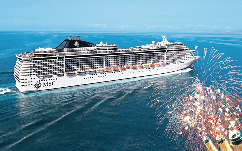 Festtags-Kreuzfahrt MSC Fantasia 2
