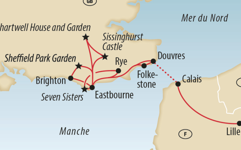 Sud de l'Angleterre - côtes & jardins de rêve 5